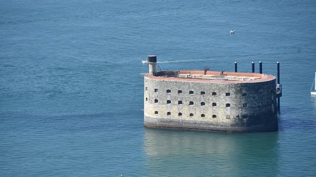 Aerial view of Fort Boyard - ©FDHPA17