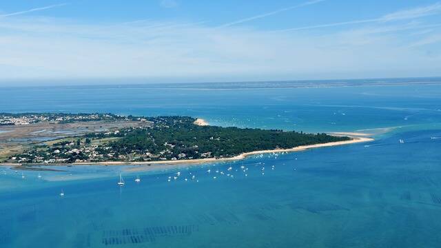 Arial view of the l’île de Ré © FDHPA 17